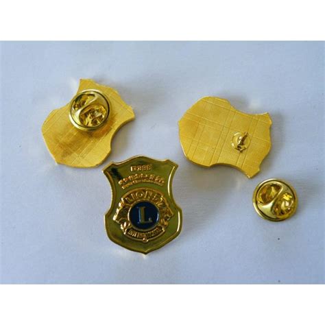 Buy Wholesale Custom Lapel Pin 191mm Gold Plated