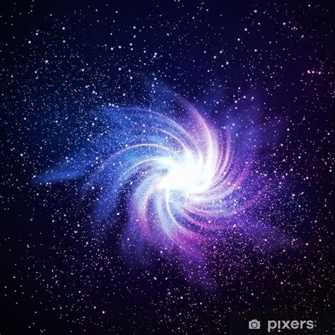 Poster Space Galaxy Image Pixersconz