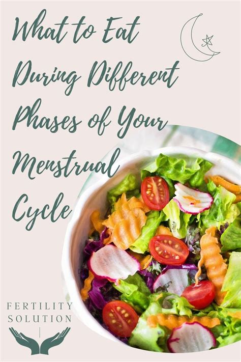 what to eat during different phases of your menstrual cycle fertility foods cycling food