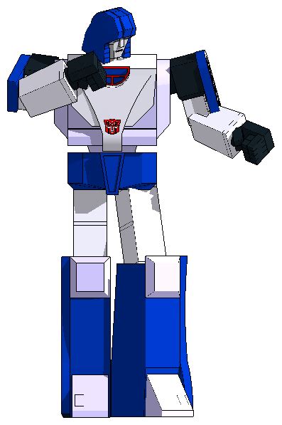 A112 Mirage Standing Transformers Retro Pixel Art