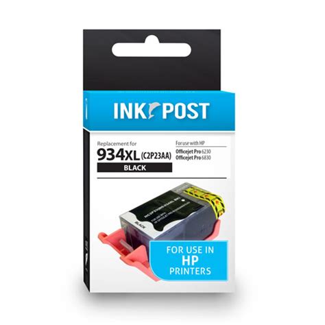Inkpost For Hp 934xl Black Ink Cartridge Brandpost Nz