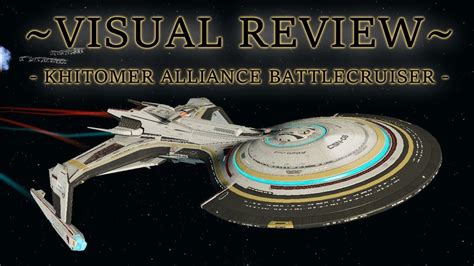 Khitomer Alliance Battlecruiser Starship Visual Reviewstar Trek