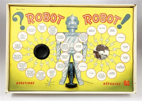 Robot Jumbo Board Game 1960s Questions And Answers