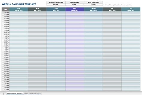 Schedule With Time Slots Am