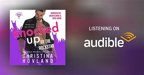 Knocked Up By The Rockstar By Christina Hovland Audiobook