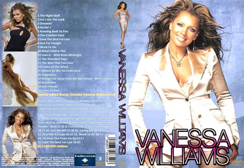 Vanessa Williams Music Video Dvd Website