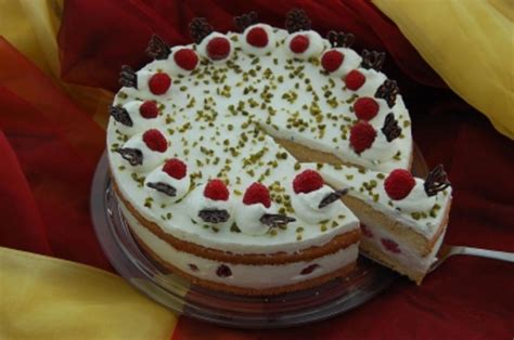 Himbeer- Mascarpone - Torte Rezept mit Bild