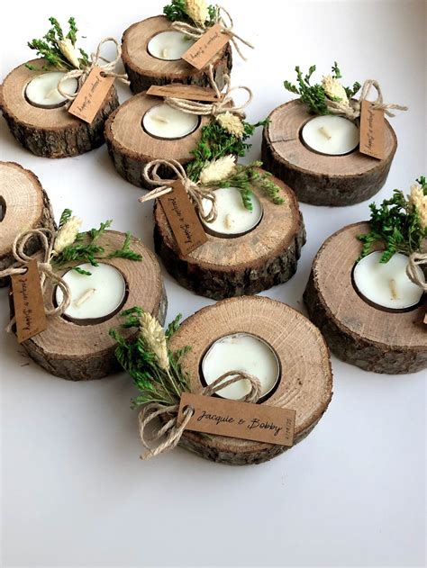 Pcs Wedding Favors For Guests Bulk Gifts Rustic Wedding Etsy