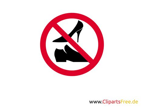 Drucke diese verbotsschilder ausmalbilder kostenlos aus. Verbotszeichen Schuhe tragen verboten