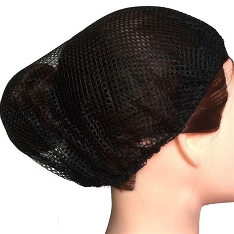 Pcs Set Hairnets Good Quality Mesh Weaving Net Black Mesh Hair Net For Sleeping Weaving Wig