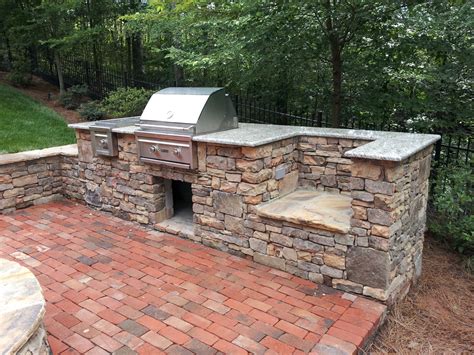 Outdoor Kitchens And Fireplaces Services Charlotte Pavers And Stone