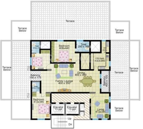 2235 Sq Ft 3 Bhk Floor Plan Image Heera Group Grace Available For