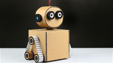 How To Make A Robot Out Of Cardboard Very Simple Youtube