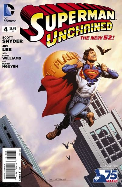 Superman Unchained 4 A Values And Pricing Dc Comics The Comic