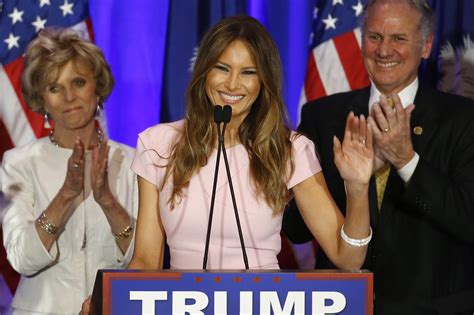 An Atypical Political Spouse Melania Trump Steps Into The Campaign
