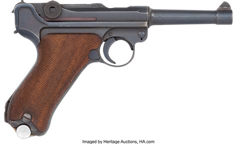 Mauser World War Ii German Luger Semi Auto Pistol With Byf Marking