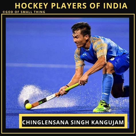 Famous Hockey Players of India: Chinglensana Singh Kangujam | Hockey players, Players, Hockey