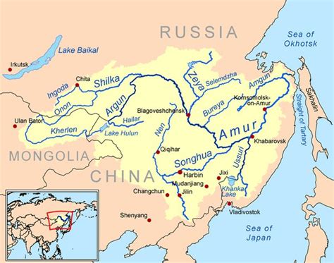 What Are The Main Rivers In Asia Quora
