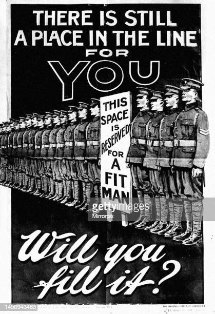 Ww1 Recruitment Posters Photos And Premium High Res Pictures Getty Images