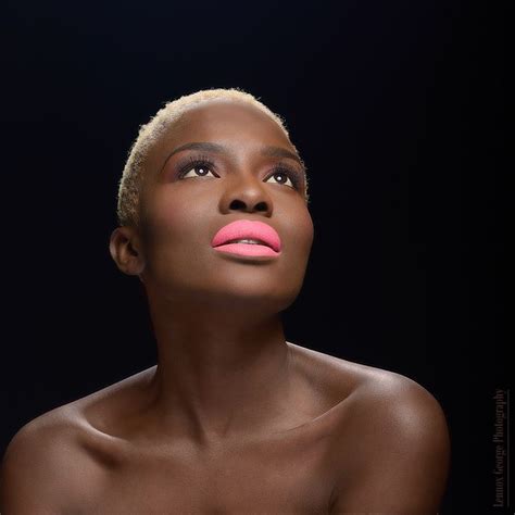 Black Model Editorial Beauty Shot Beauty Shoot Black Is Gold
