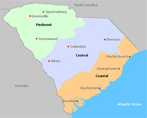 South Carolina Map With Capital World Map Blank And Printable
