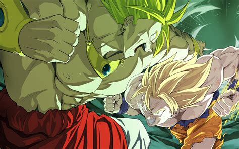 After going to trunks' future, they. Goku vs. Broly : wallpapers