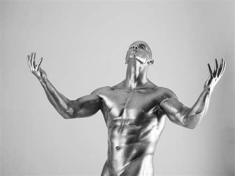 Silver Man I Photograph By Arkadiusz Branicki Fine Art America