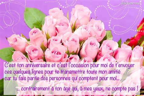 Cartes Virtuelles Anniversaire Amitie Joliecarte