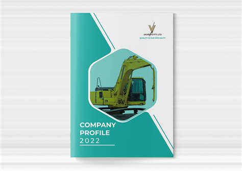 Construction Company Profile Brochure Template Design Behance