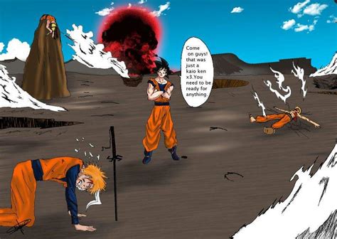 Naruto Luffy Natsu Ichigo Training Under Goku Anime Amino