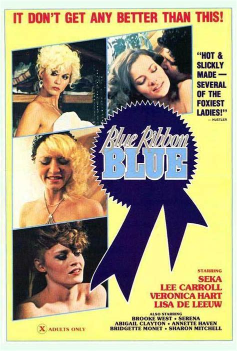 Blue Ribbon Blue Movie Poster 27x40 Seka Veronica Hart Lisa De Leeuw Annette Ebay