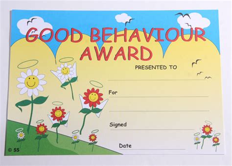 Good Behaviour Award Mol An Óige