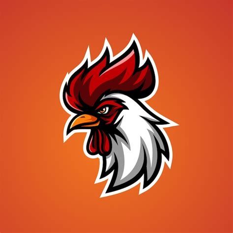 Premium Vector Rooster Mascot Logo Vector Illustration Design Animals