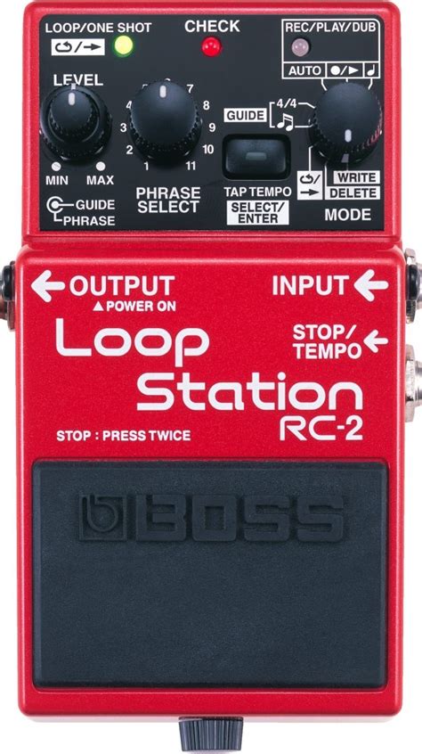 Boss Rc 2 Loop Station Pedal Zzounds