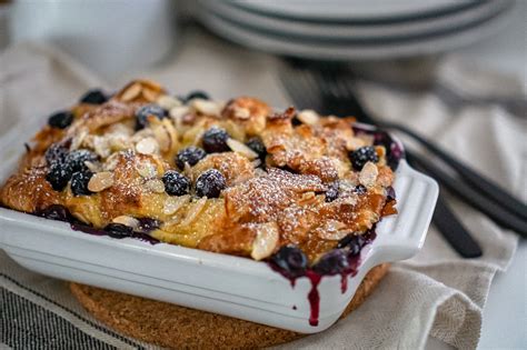 Blueberry Croissant Bake More Than A Craving