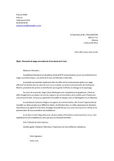 L'alternance est pour moi un excellent moyen de gagner. Lettre de motivation pour un stage en communication ...