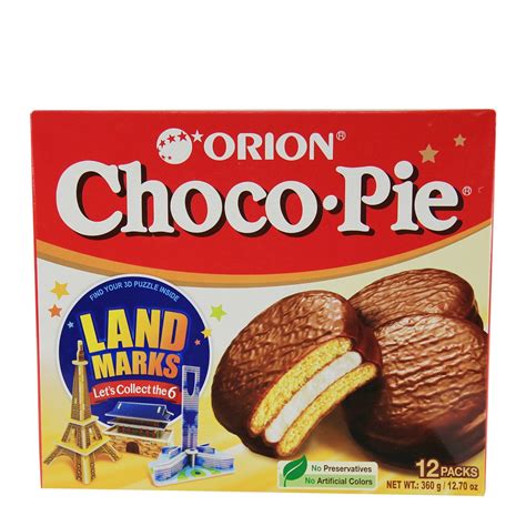Orion Choco Pie 12s 360g 1x8 W Toy Shopee Philippines