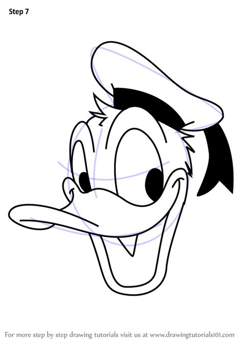 How To Draw Donald Duck Face From Mickey Mouse Clubhouse Mickey Mouse