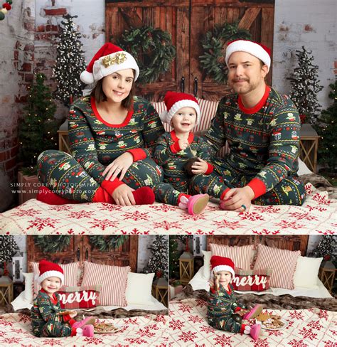 Atlanta Mini Session Photographer Christmas Pajama Mini Sessions 2021