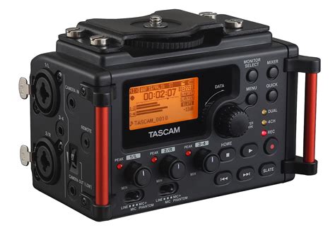 Tascam Dr 60dmkii 4 Track Audio Recorder For Dslr Cameras