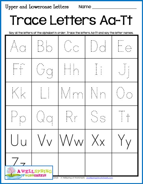 Free Printable Upper And Lower Case Letters Printable Word Searches