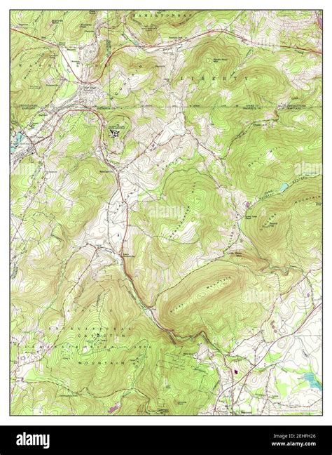 Blue Ridge Summit Maryland Map 1953 124000 United States Of