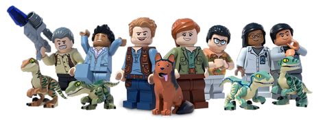 Lego Jurassic World Characters Render By Tsilvadino On Deviantart