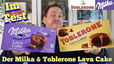 Milka And Toblerone Lava Cake Im Test Youtube