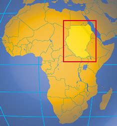 Sudan Small Map 