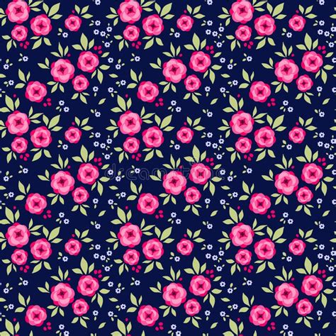Amazing Seamless Floral Pattern Stock Vector Illustration Of Simple