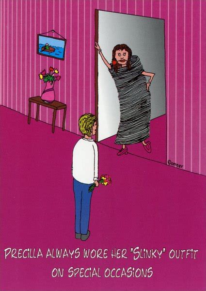 A happy marriage is really no secret. Slinky (1 card/1 envelope) Funny Anniversary Card from ...