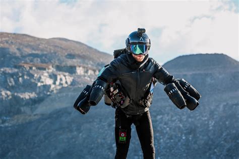 Real Life Iron Man Richard Browning Flies His Gravity Jet Suit Up Europes Longest Zip Line
