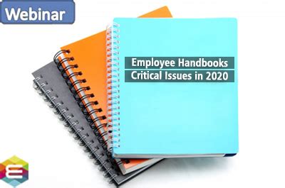 Employers give this to employees to clarify their rights and responsibilities while they're employed with the company. Employee Handbooks for 2020: Critical Issues and Best ...