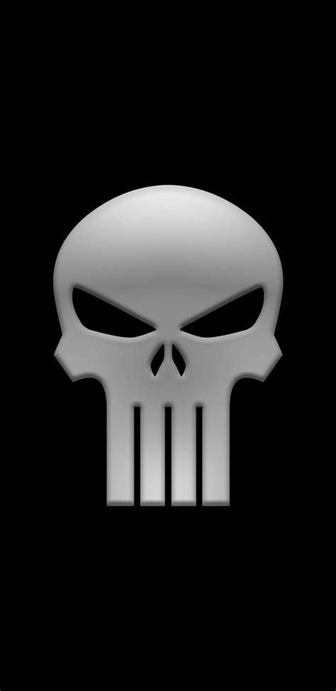 720p Free Download The Punisher Logo Marvel Skulls Symbol Hd